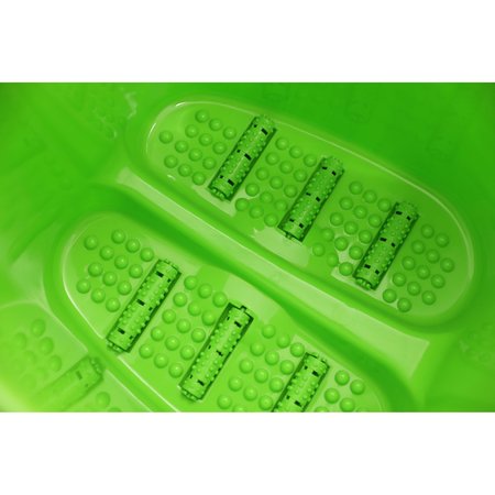 Basicwise Foot Massage Spa Bath Bucket with Cover QI003324